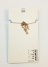گردنبند زنجیری آویزدار نگین سواروسکی با روکش طلا حرف K 
