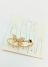 انگشتر پکی نگین دار پروانه - طلایی