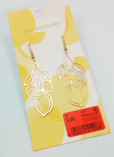 گوشواره آویز بلند لیمو - طلایی