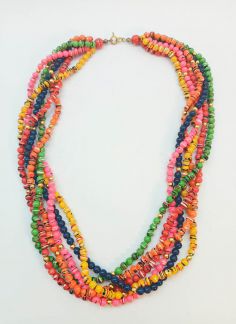 گردنبند زنجیری ساده کد4 چند رنگ