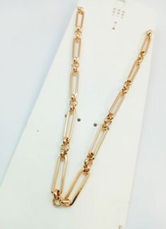 گردنبند زنجیری ساده تیفانی - طلایی