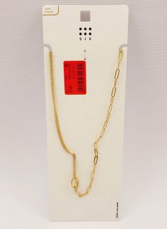 گردنبند زنجیری کارتیر با روکش طلا 