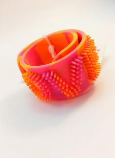 دستبند بچگانه خط کشی - نارنجی