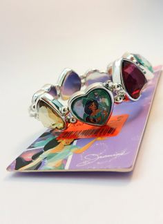 دستبند بچگانه قلبی - چند رنگ